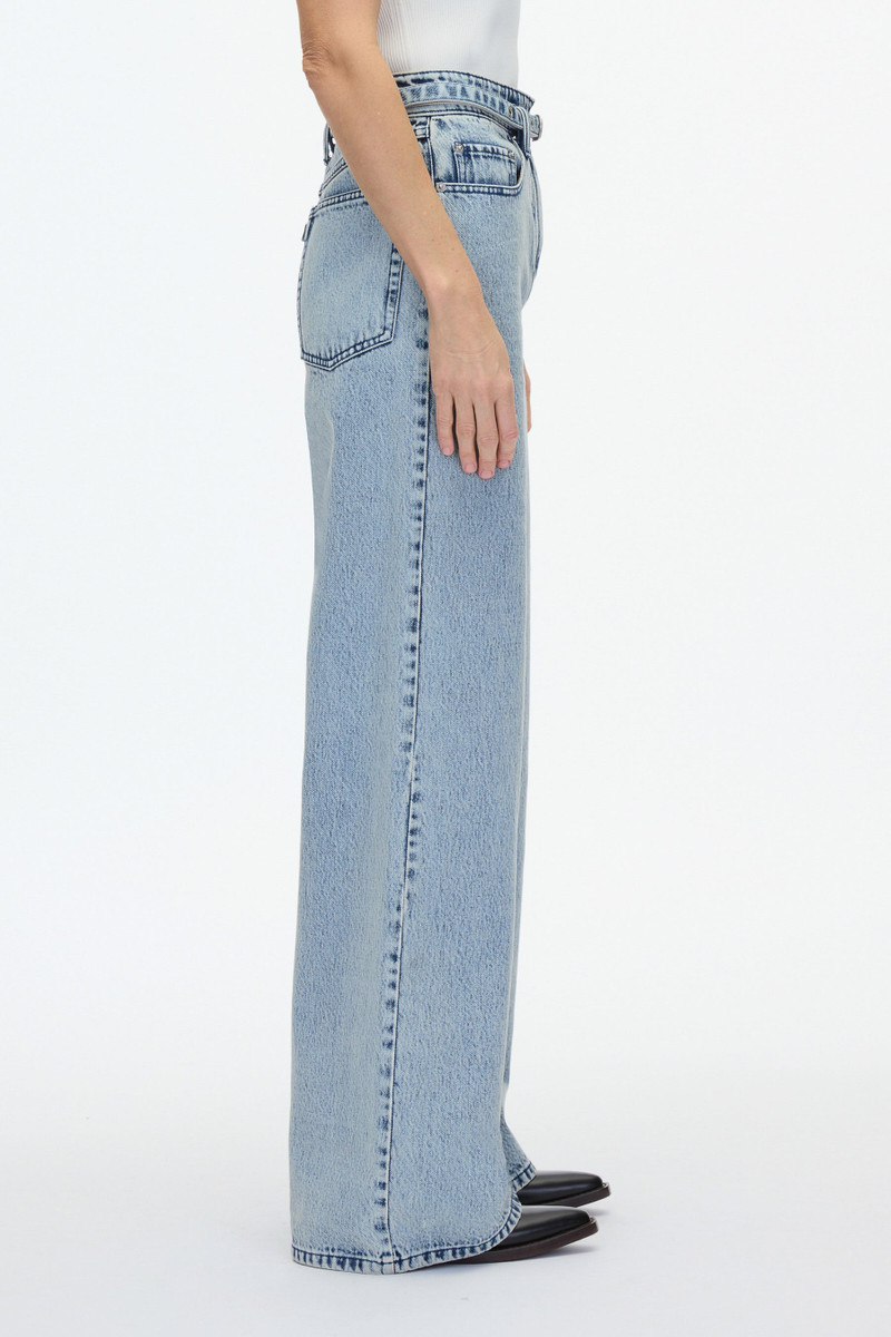 Wide Leg Belted Jean 3