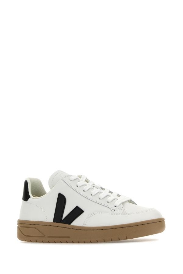 White leather V-12 sneakers - 2