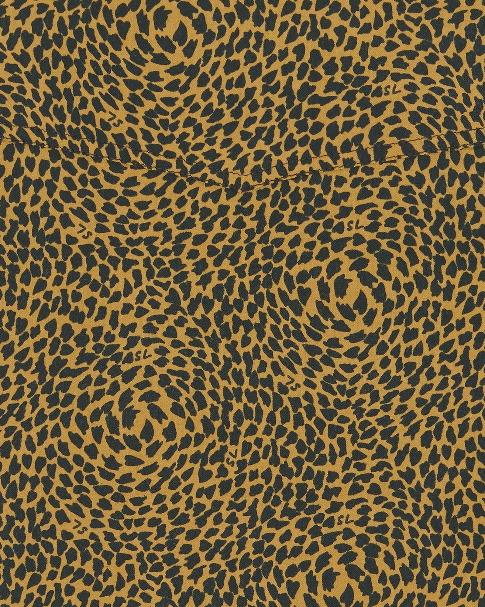 leopard-print cropped shirt - 3