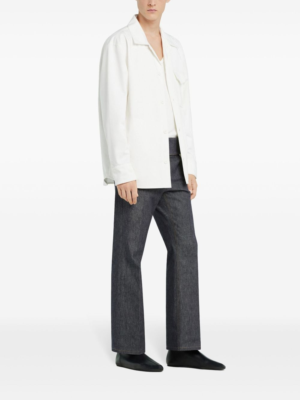 chest-pocket shirt - 3