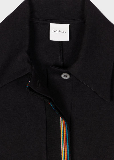 Paul Smith Black Milano 'Signature Stripe' Polo Dress outlook