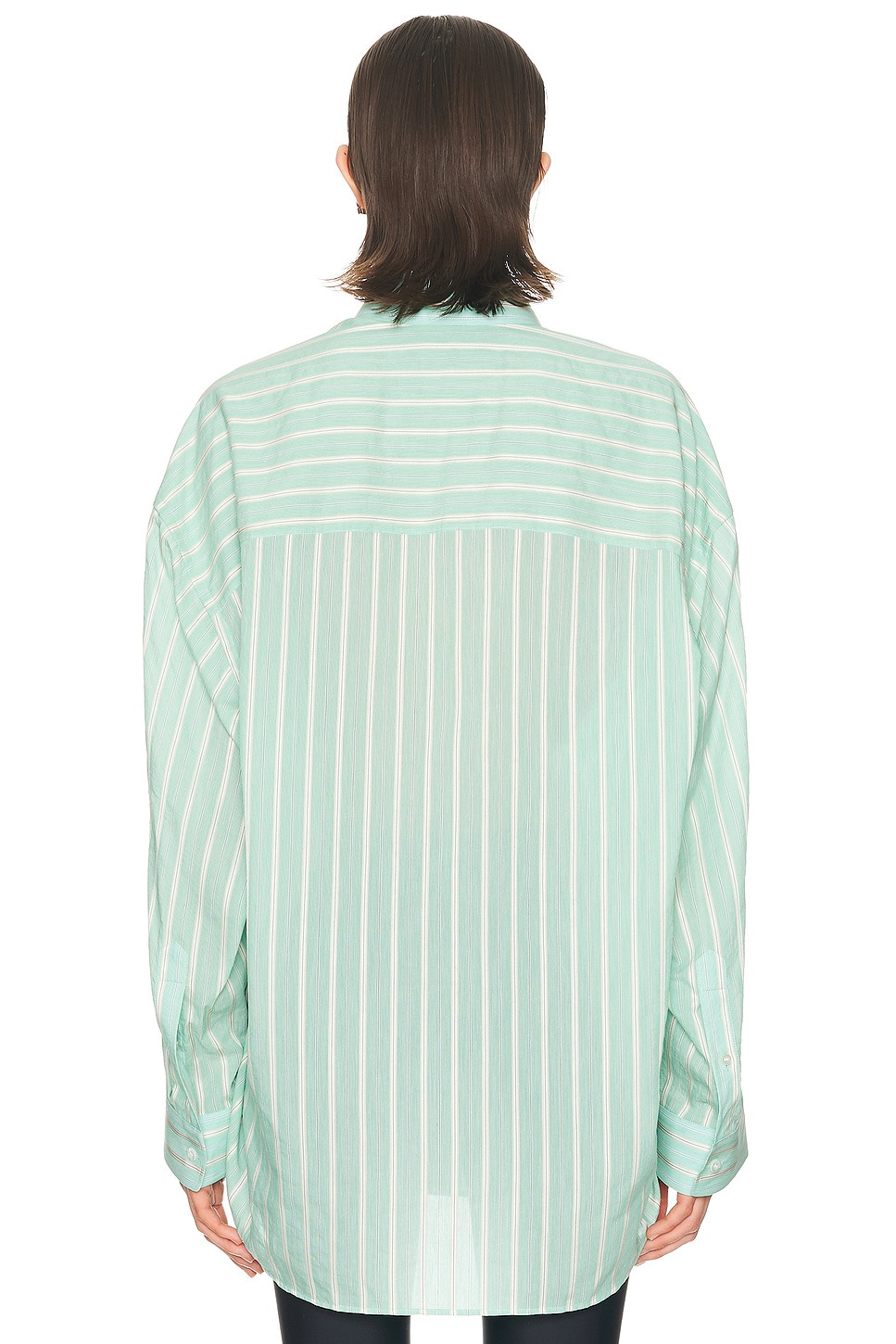 Long Sleeve Cocoon Shirt - 3