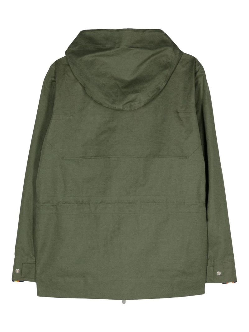 K-WAY Erhal canvas hooded jacket outlook