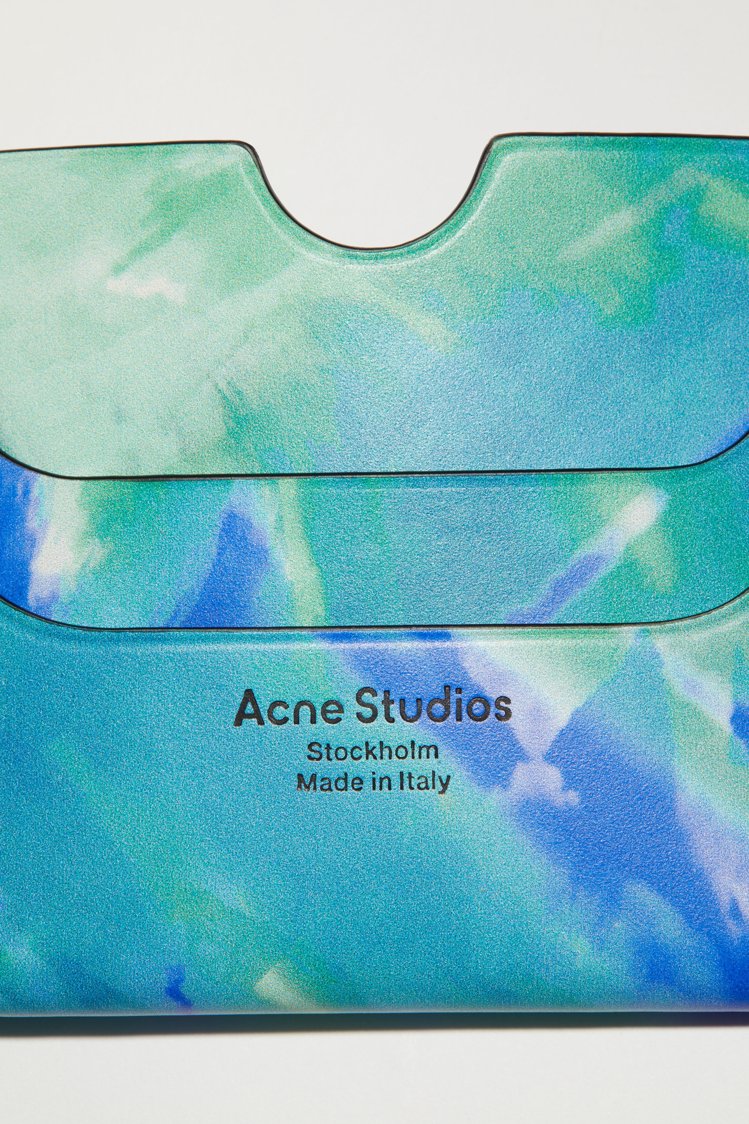 Card holder - Blue/green - 4