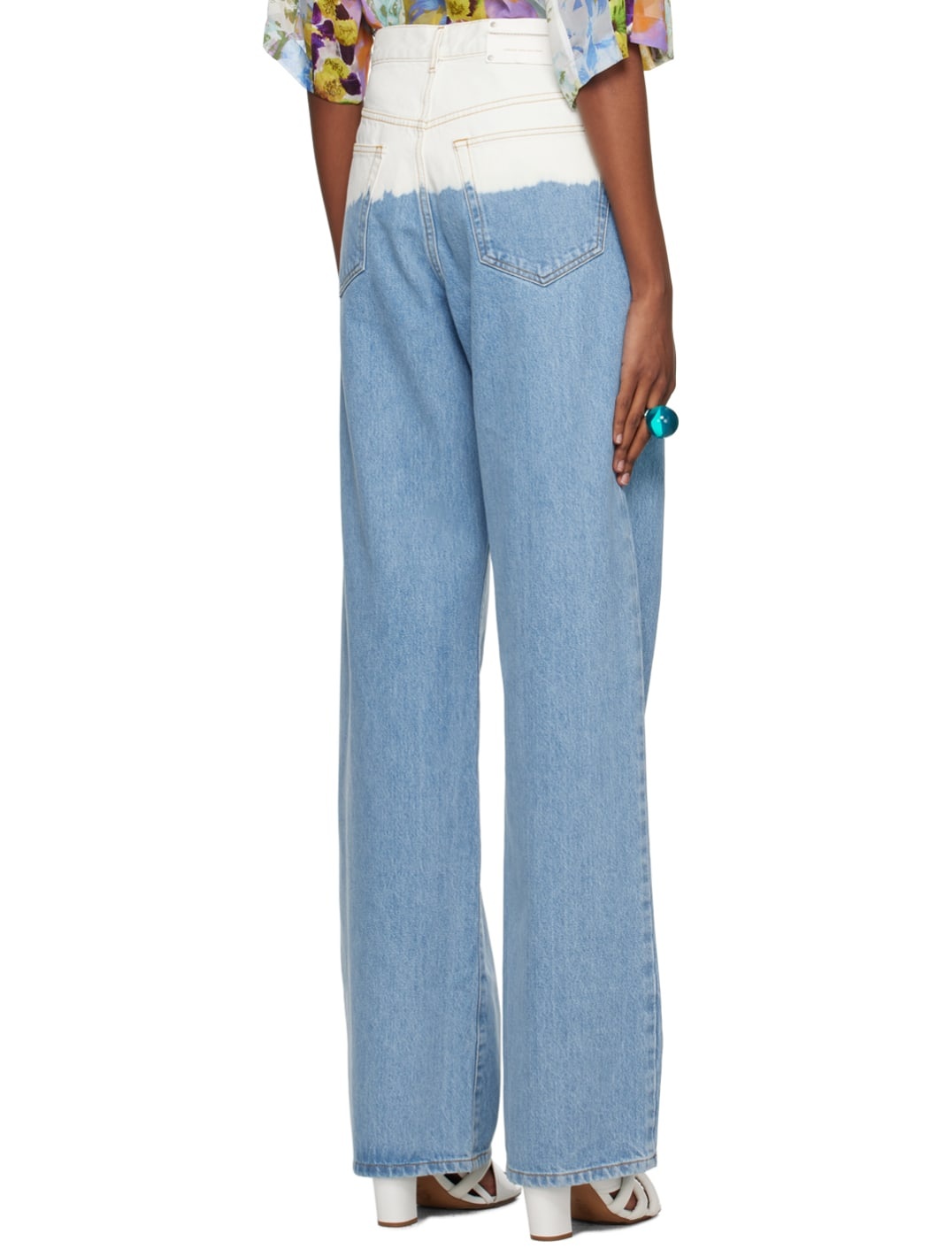 Dries Van Noten SSENSE Exclusive Blue Peyton Jeans ssense