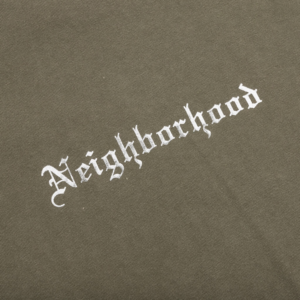 SAVAGE CREWNECK L/S - OLIVE DRAB - 3
