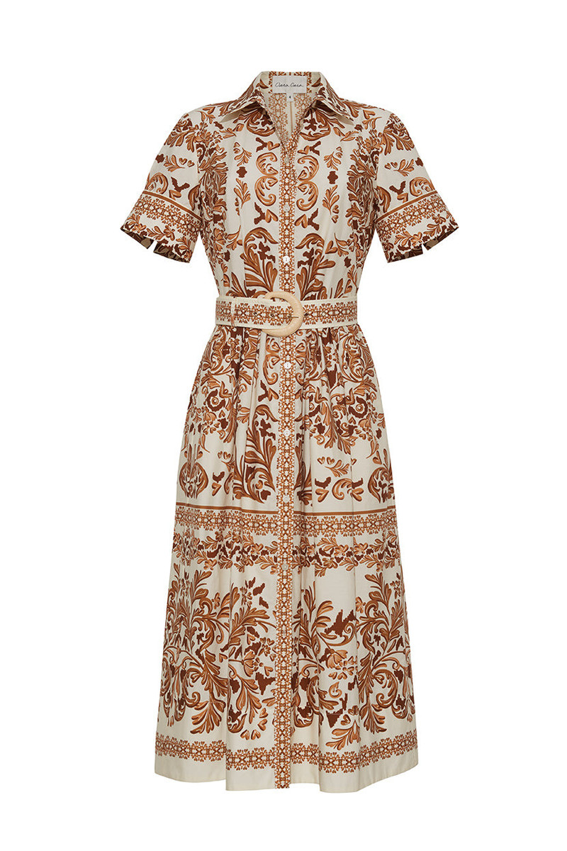 Adina Dress Belted in Raffia, Made for Summer Wanders 1