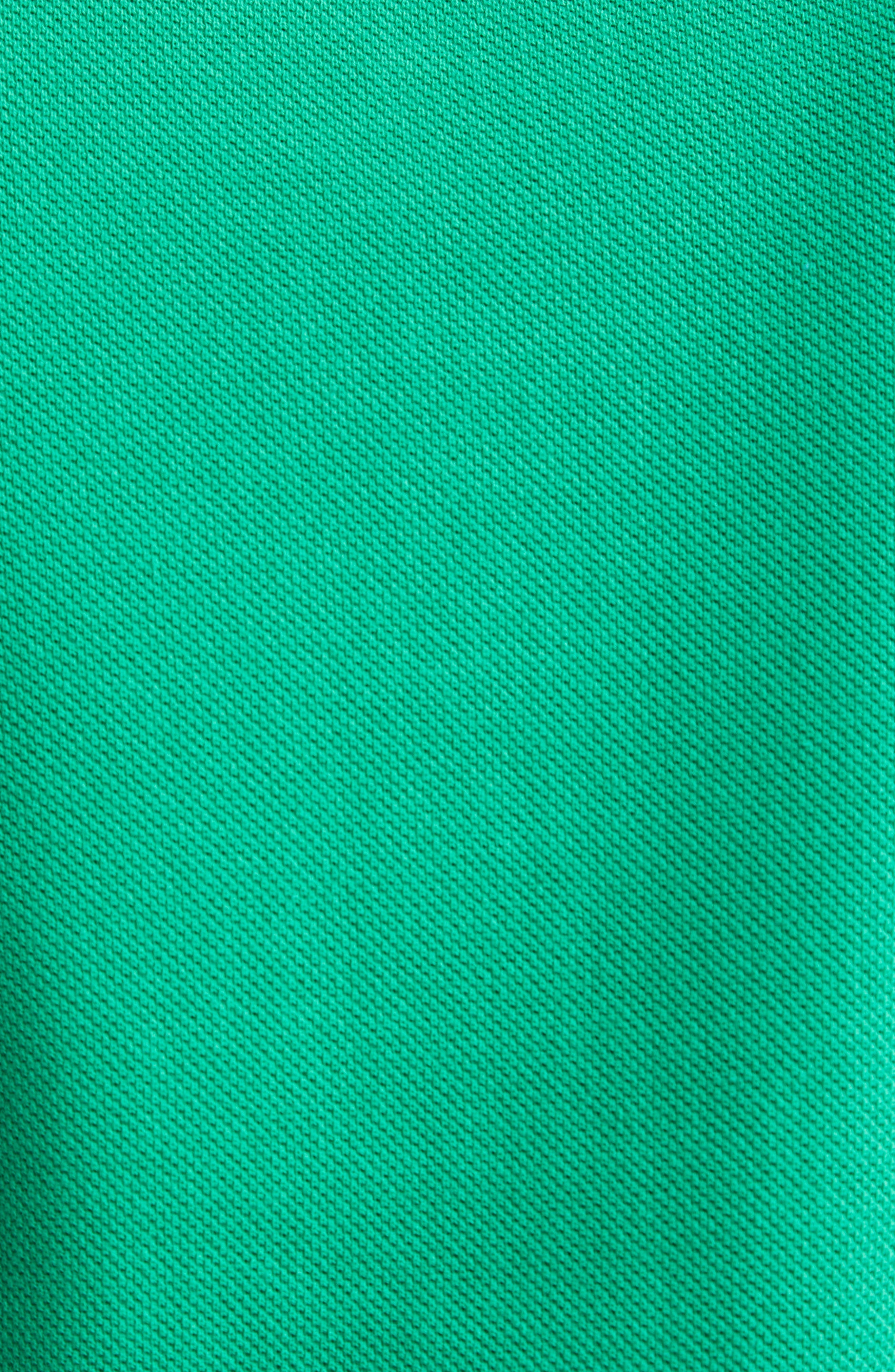 Thom Browne 4-Bar Cotton Piqué Polo in Green at Nordstrom - 6