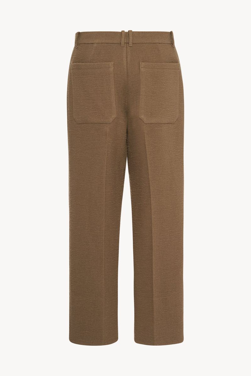 The Row Gustavo Pant in Virgin Wool and Linen outlook