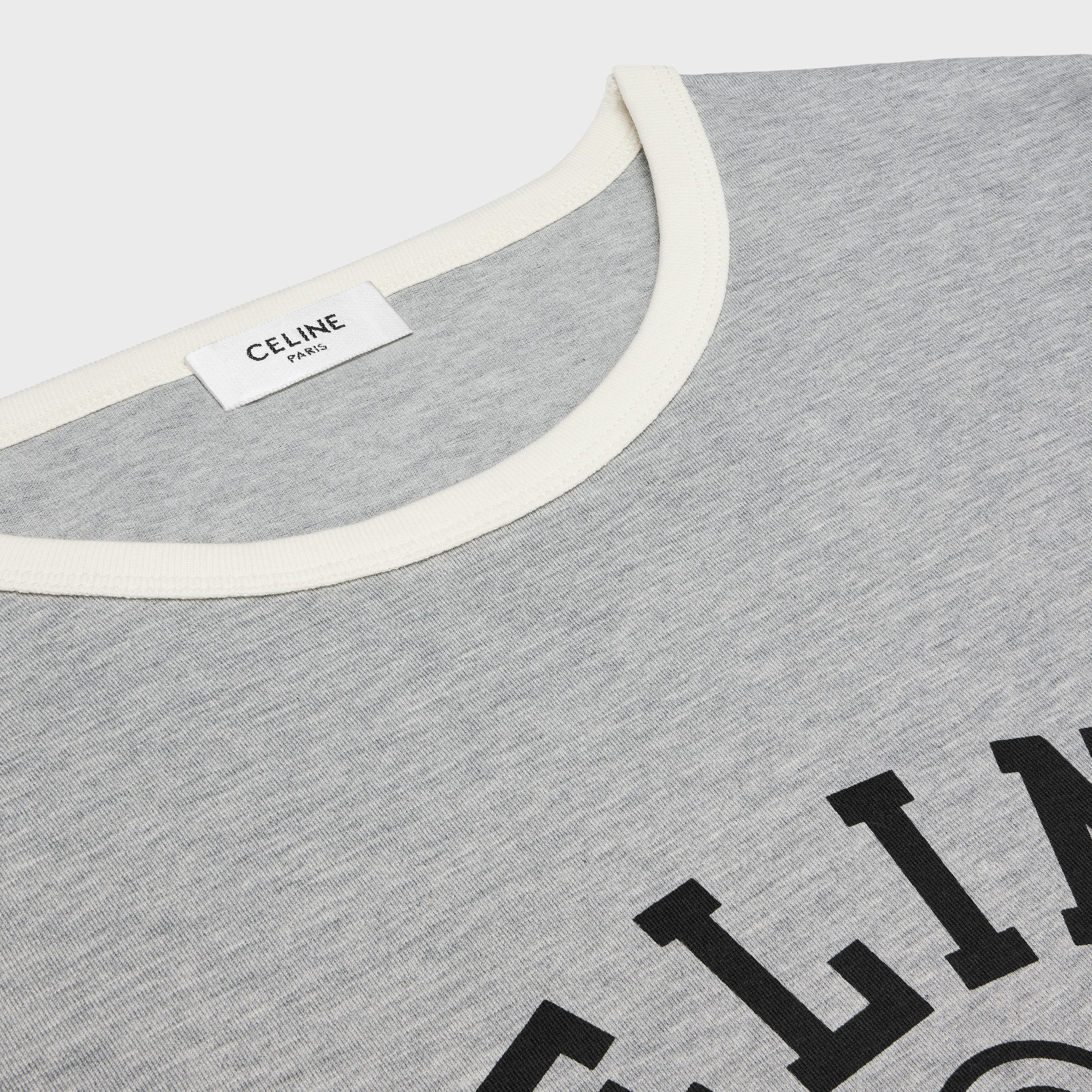 celine anchor 70's t-shirt in cotton jersey - 3