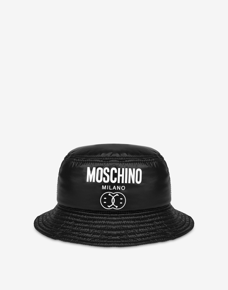 DOUBLE SMILEY® NYLON BUCKET HAT 1
