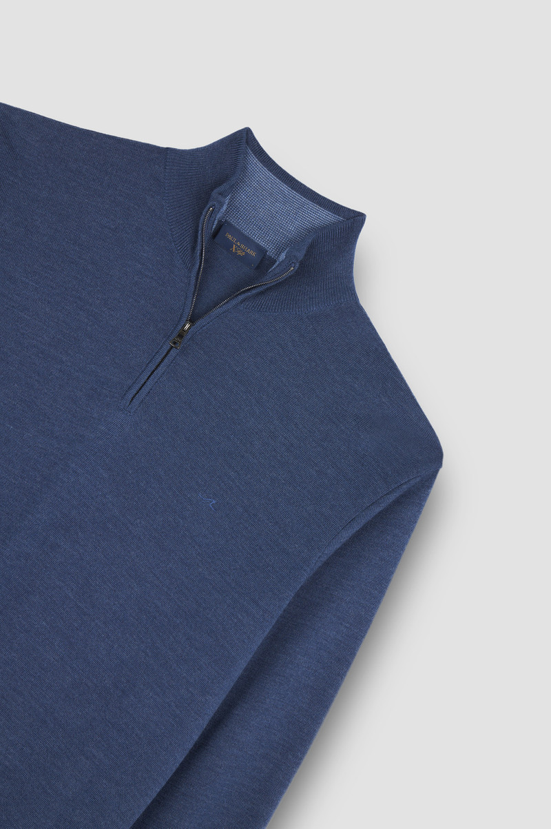 X-SOFT WOOL HALF ZIP SWEATER 6