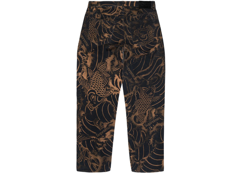 Supreme Supreme Waves Regular Jean Black outlook