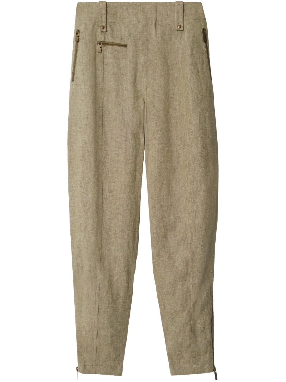 linen trousers - 1