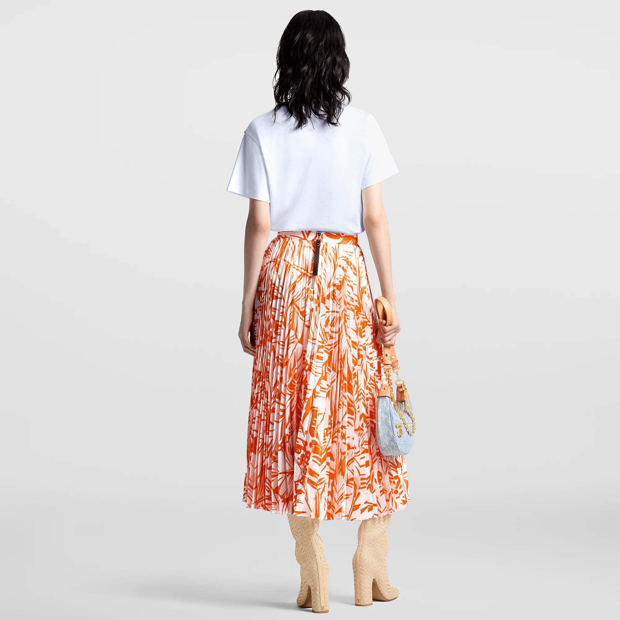 Floral Lace Embroidery T-Shirt - 3