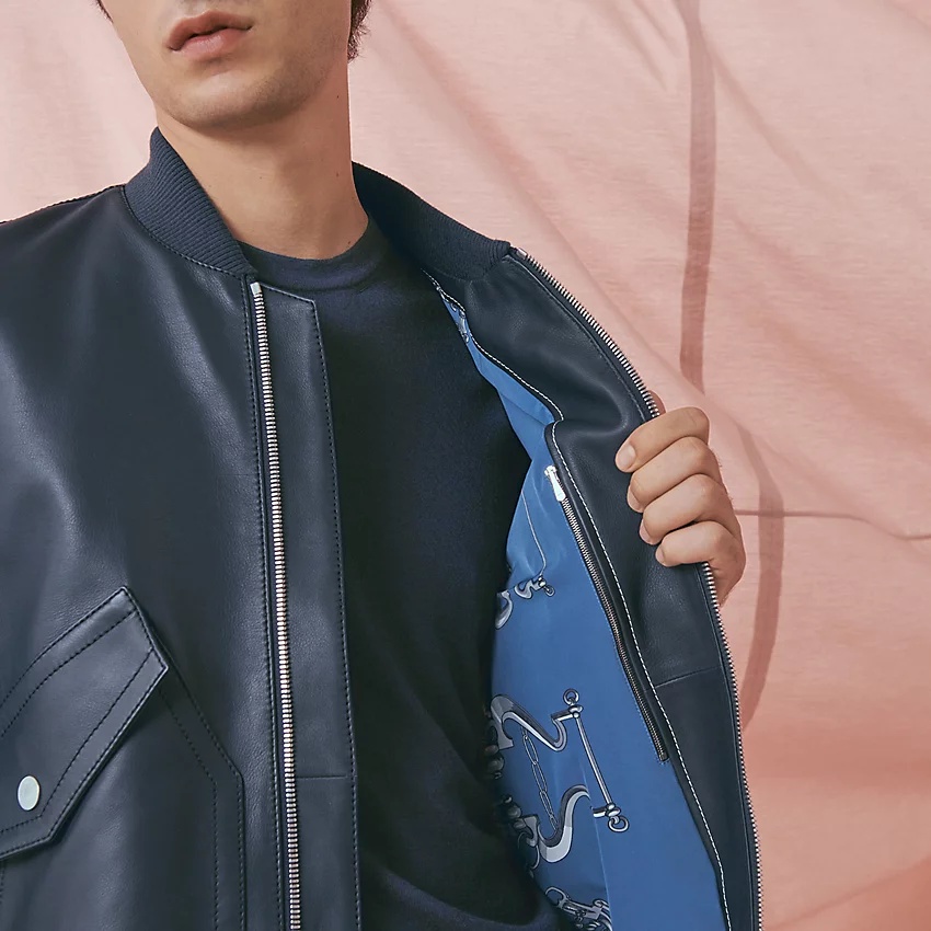 Rib trim jacket - 4