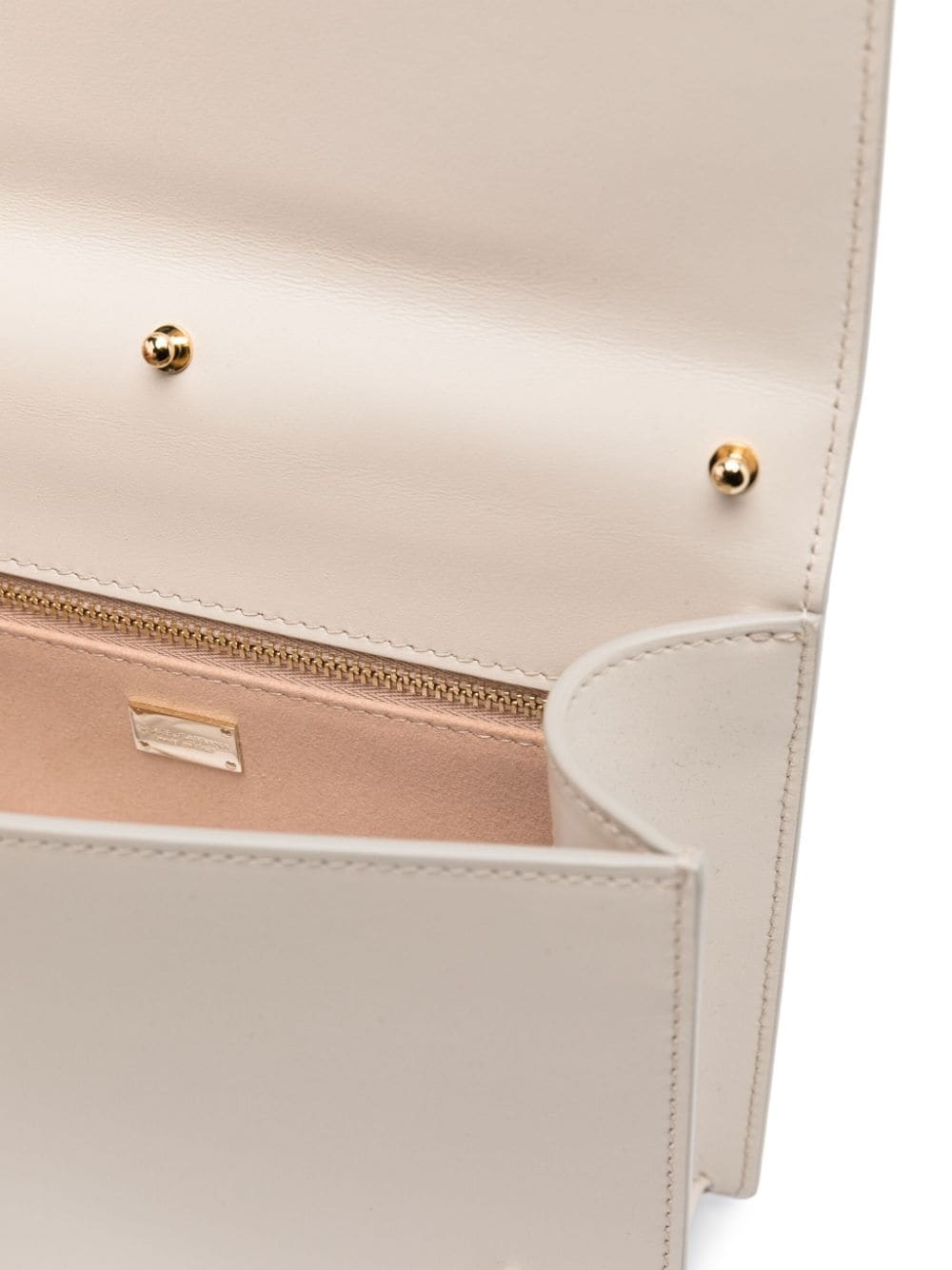 DG stitch flap crossbody bag - 5