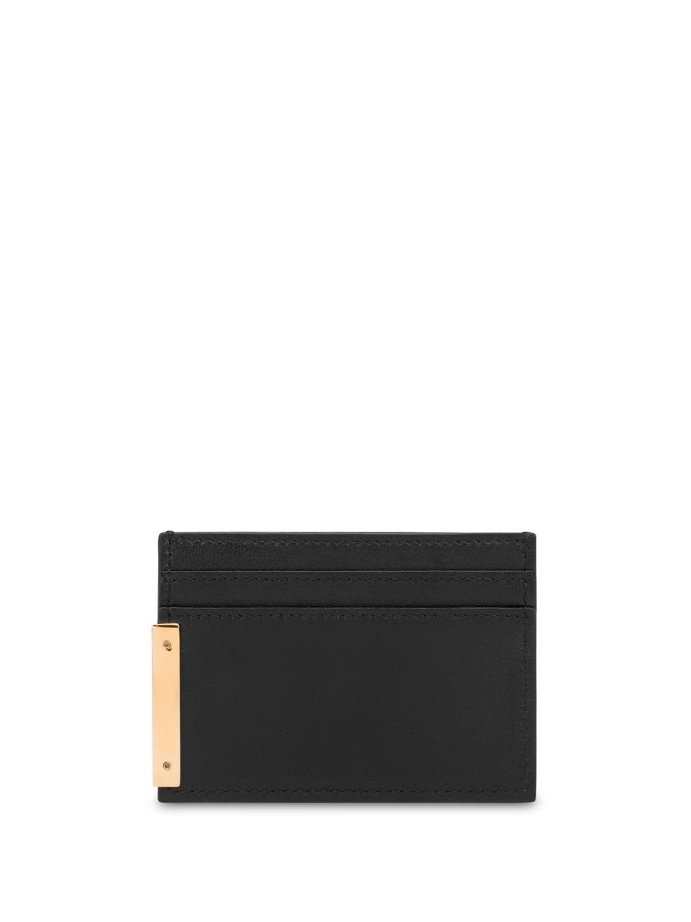 gold-tone plaque detailing wallet - 2
