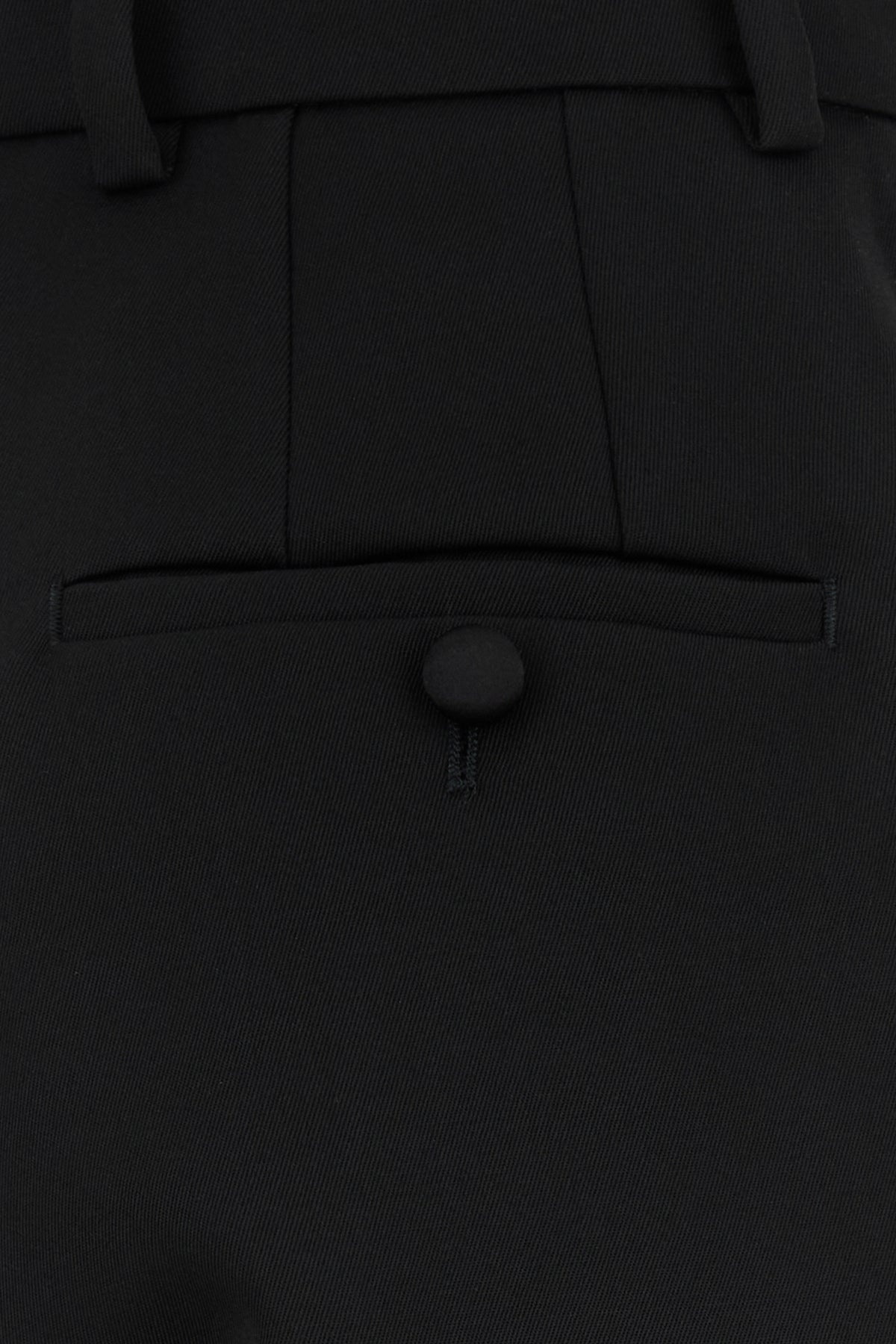 Black wool pant - 5