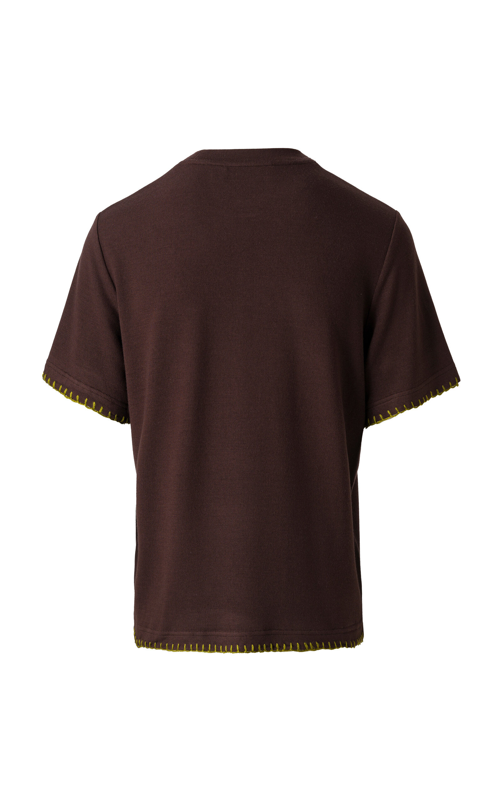 Demures Knit T-Shirt brown - 5
