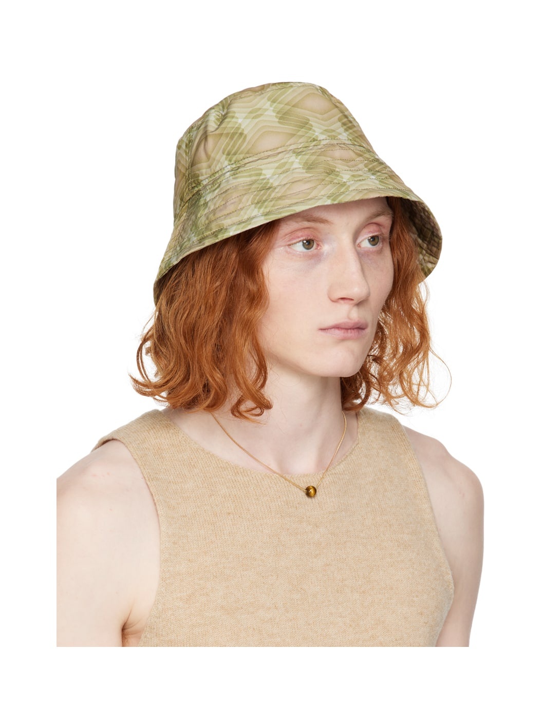 Green Gilly Bucket Hat - 2