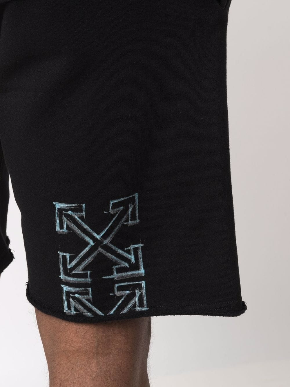 marker arrows print track shorts - 5