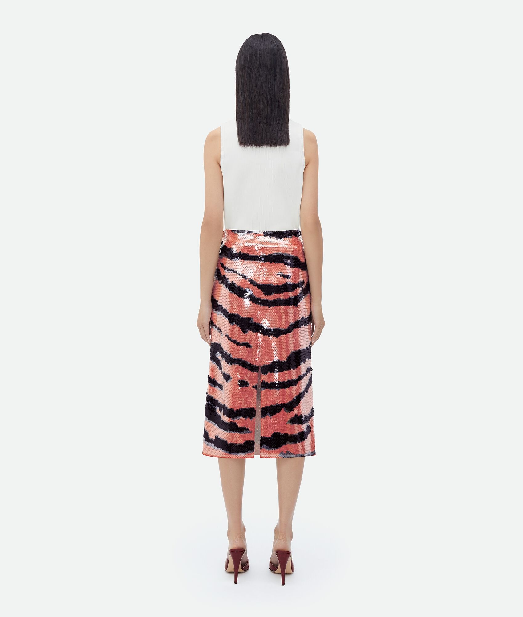 printed sequins skirt - 3