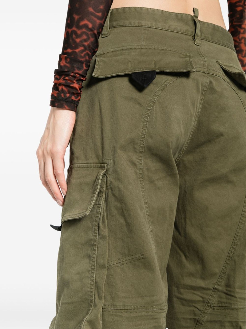 Lingerie low-rise cargo trousers 5