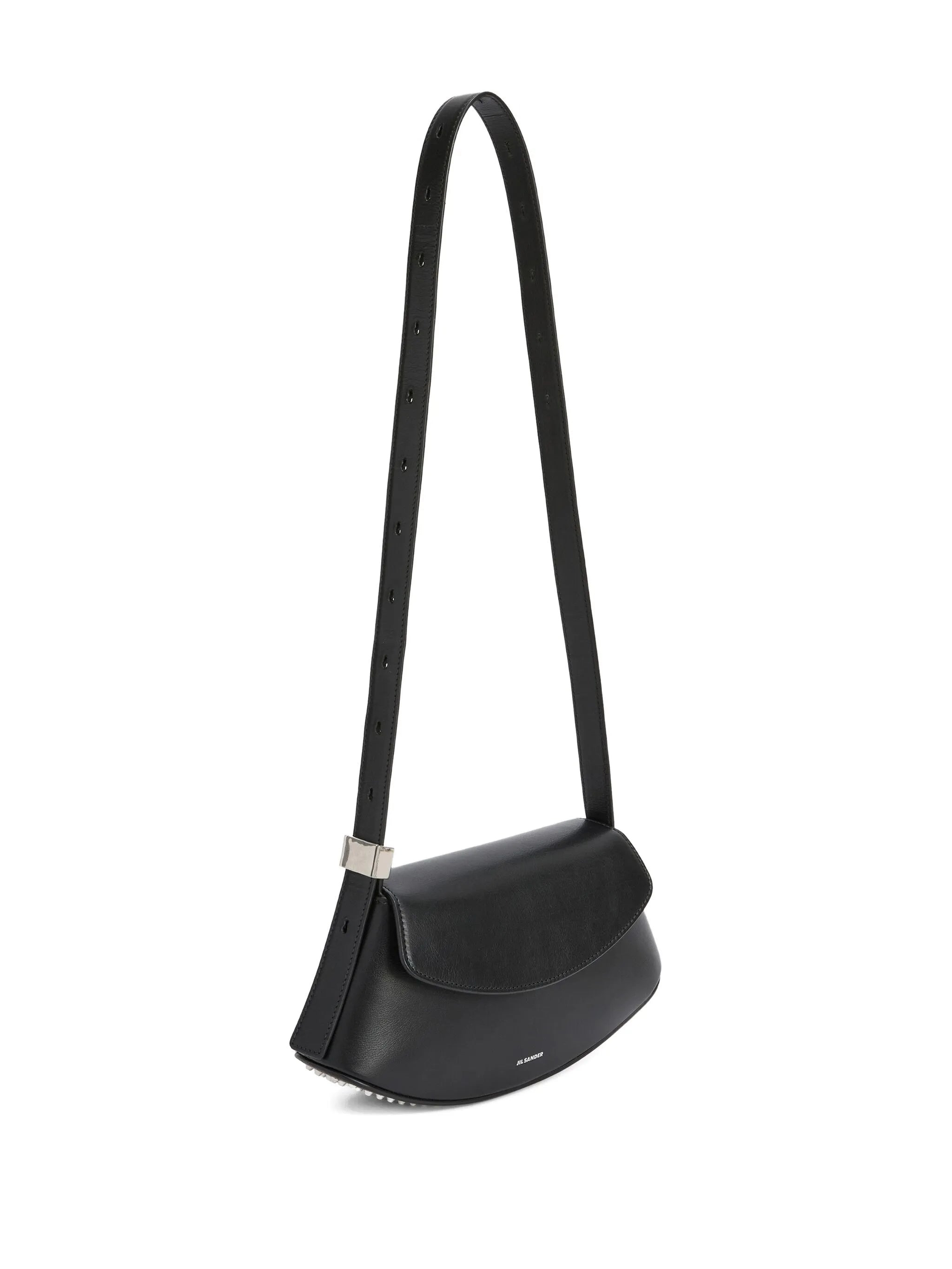 Jil Sander Small Eldorado Leather Shoulder Bag - 3
