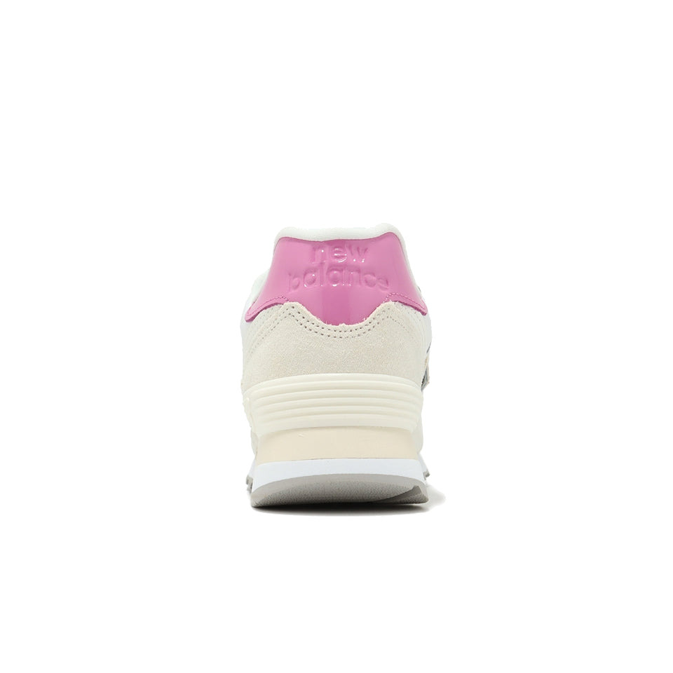 (WMNS) New Balance 574 'Sea Salt Real Pink' WL5742BA - 4