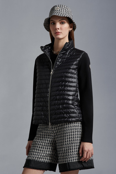 Moncler Padded Wool Cardigan outlook