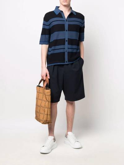 Paul Smith striped short-sleeve shirt outlook