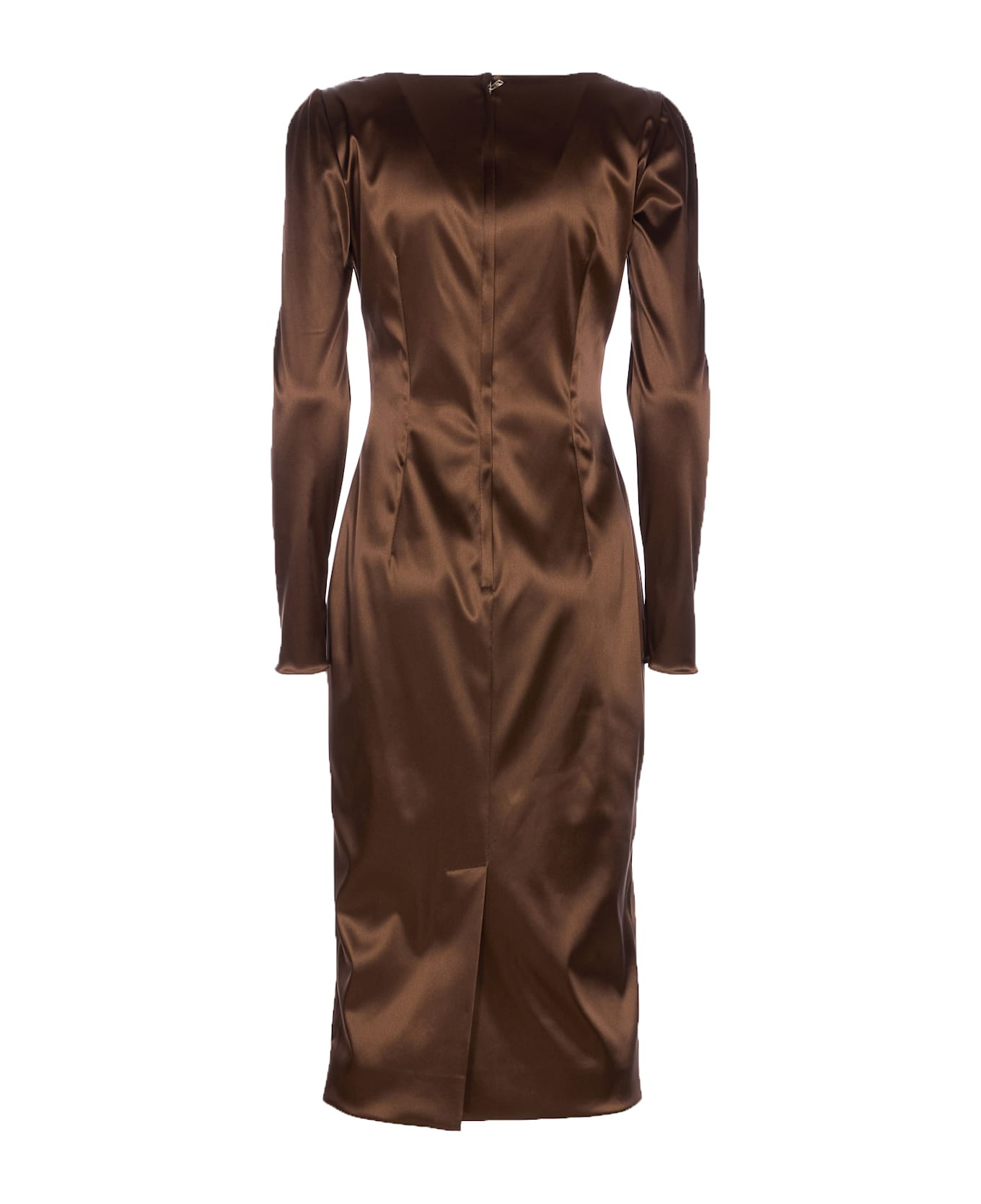 Stretch Satin Dress - 2