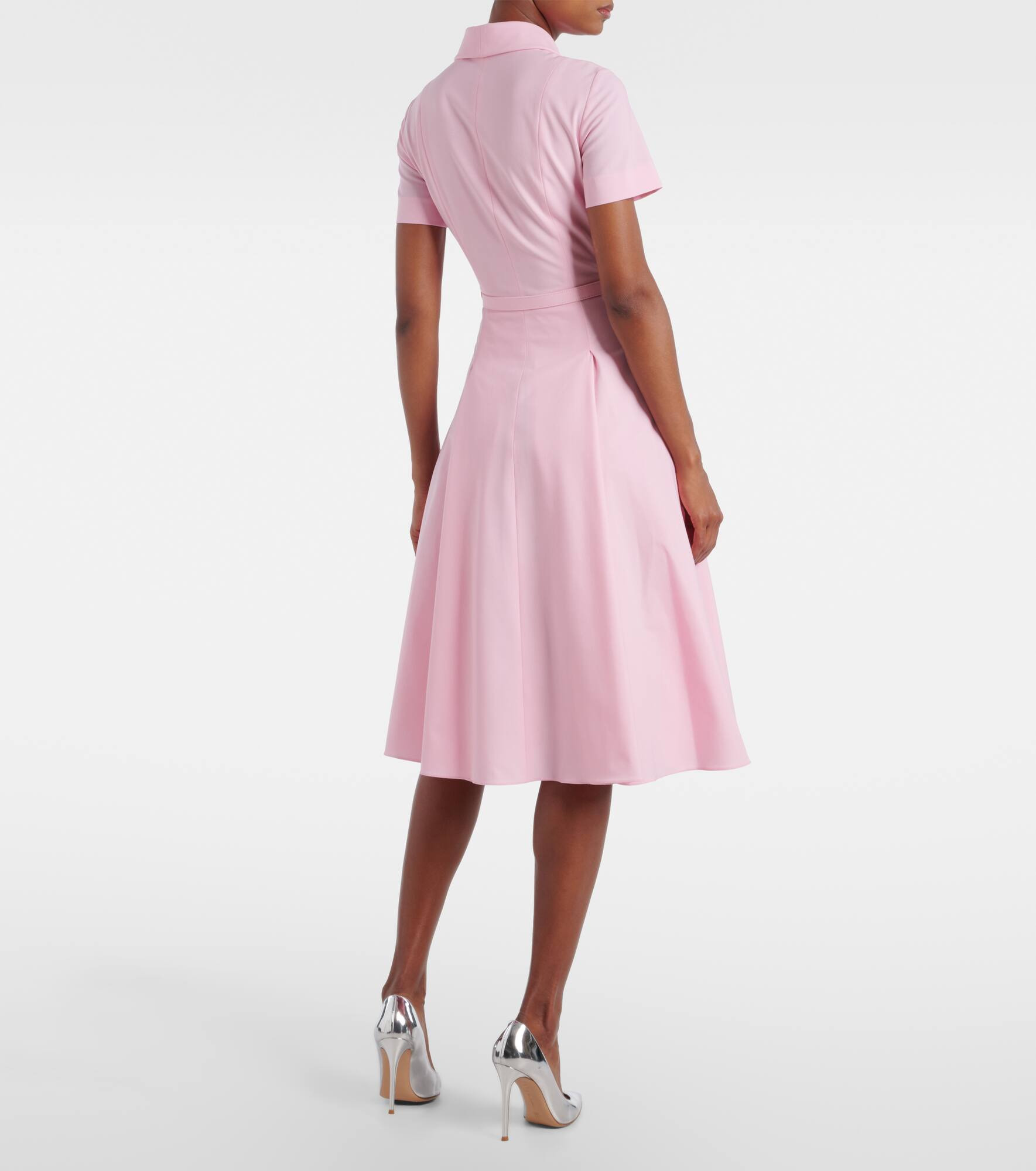 Iwona belted shirt dress - 3