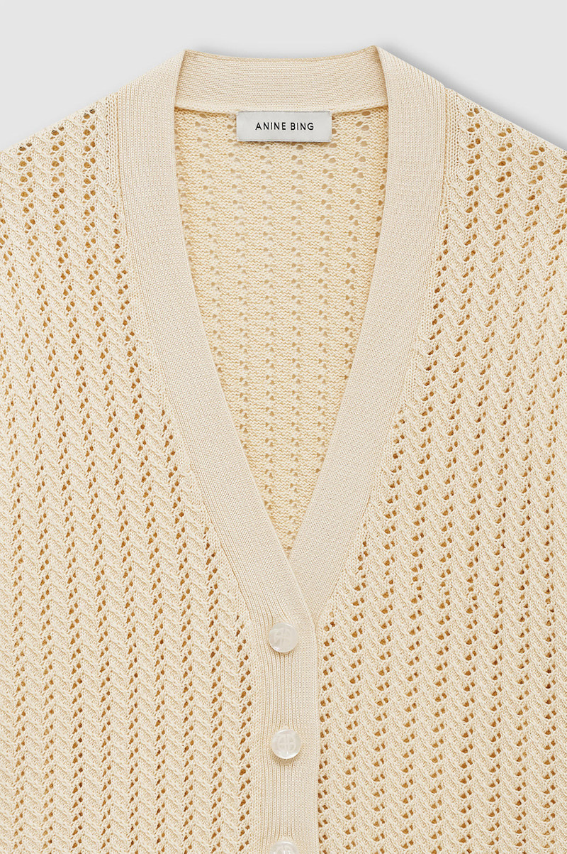 Flynne Cardigan - Cream 4