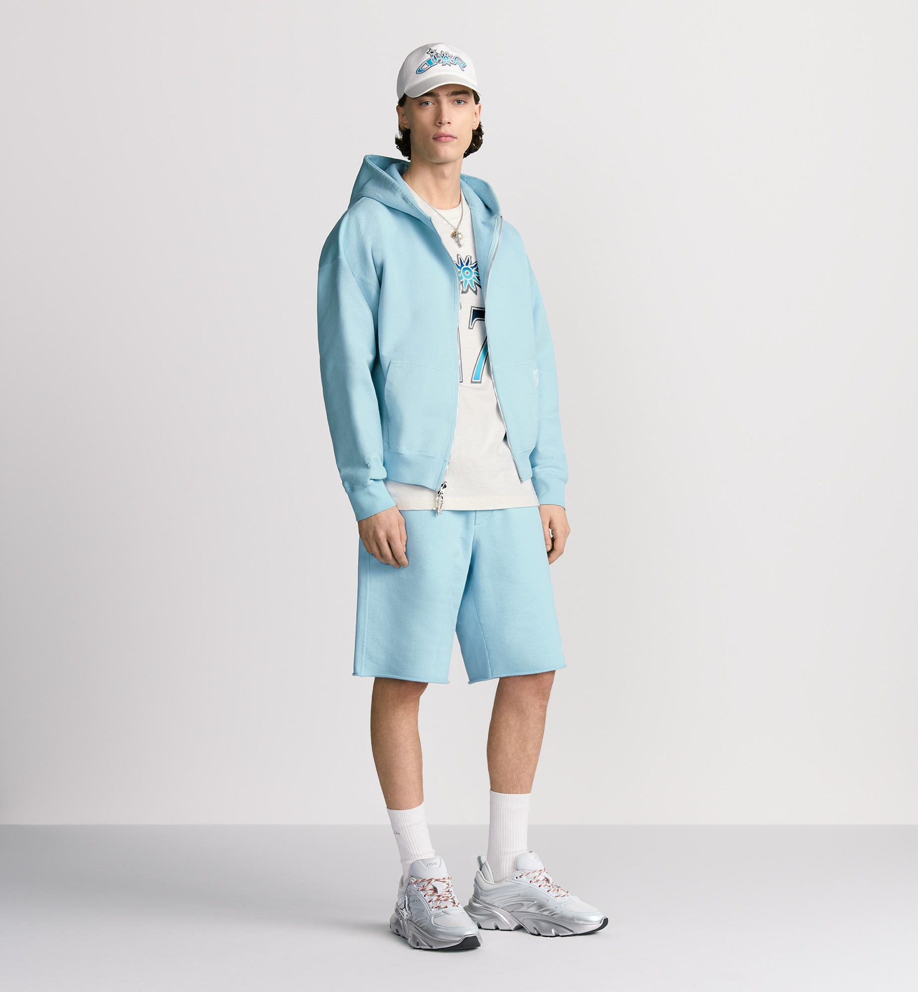 DIOR AND LEWIS HAMILTON Reversible Hooded Sweatshirt - 3