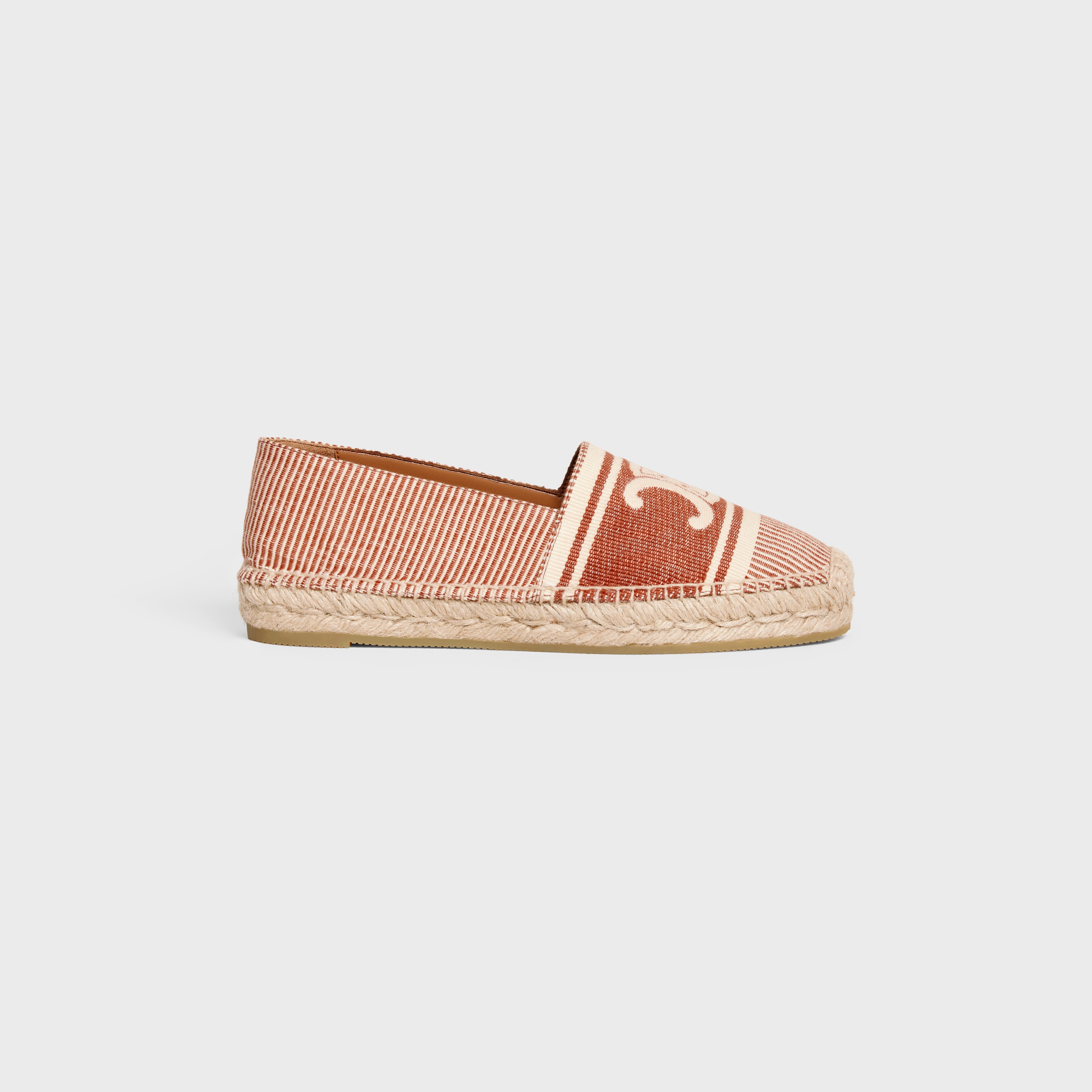 LES ESPADRILLES CELINE in TRIOMPHE JACQUARD CANVAS - 1