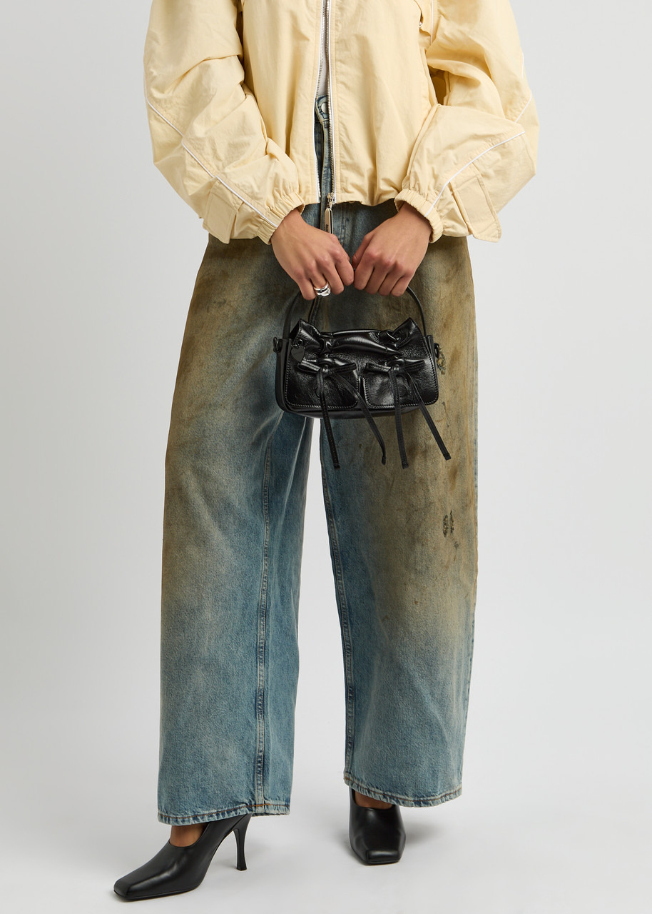 Acne Studios Mini Multipocket Leather top Handle bag - 6