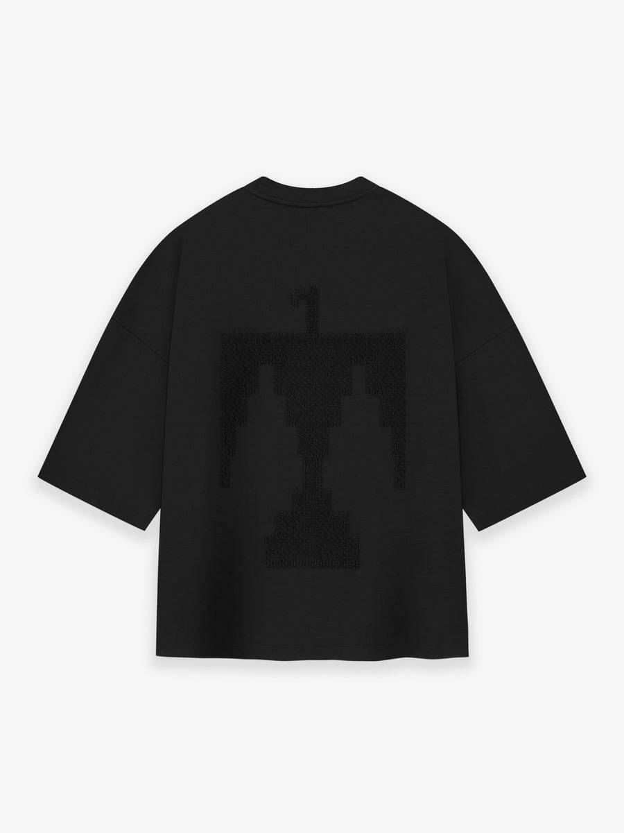 Embroidered Thunderbird Milano Tee - 2