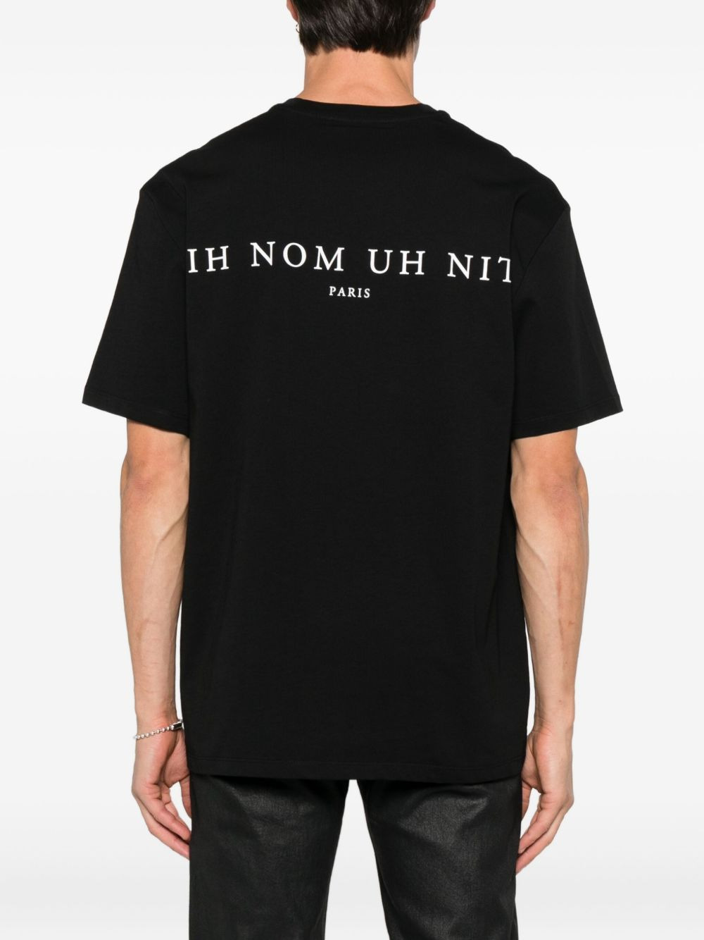 mask-print T-shirt - 3