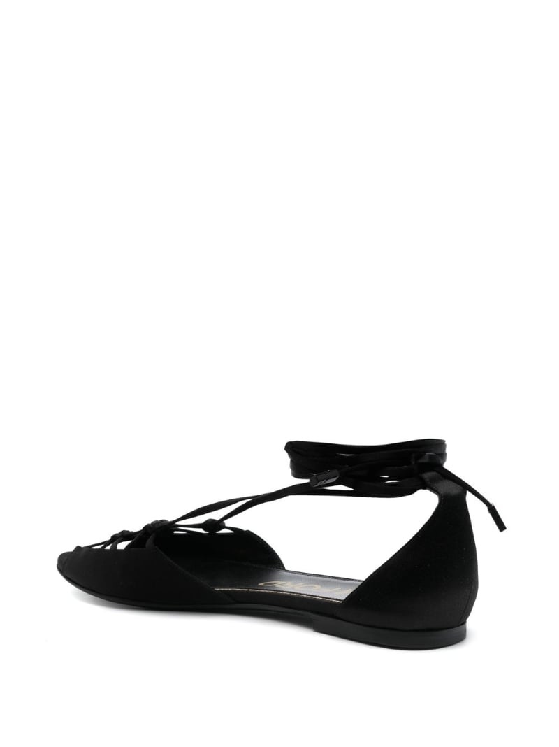 strap-detail open-toe sandals - 3