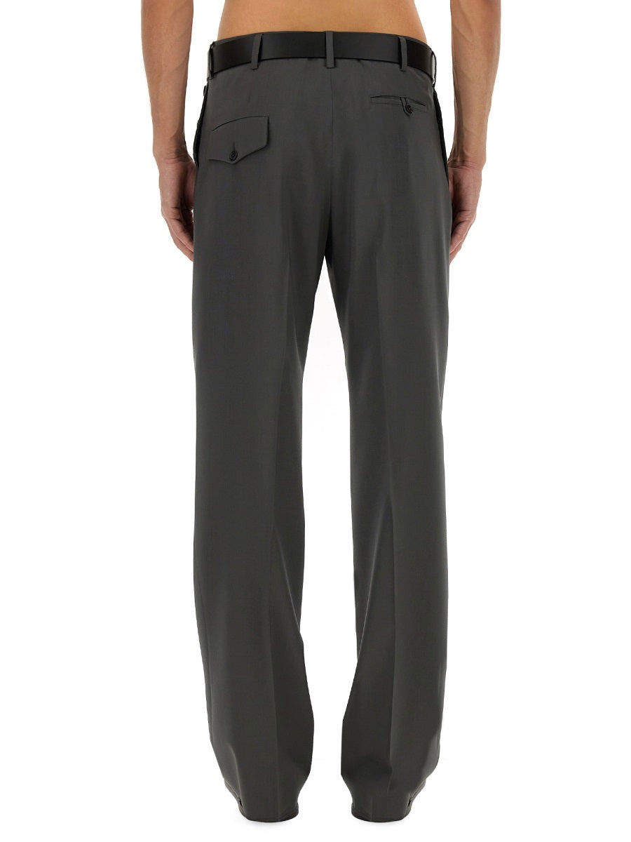 Moschino Men Pantalone In Lana - 3