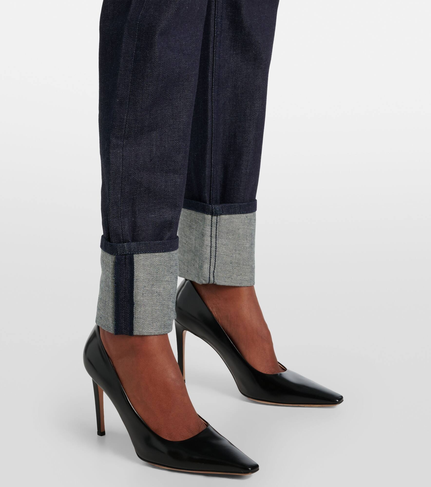 High-rise skinny jeans - 5
