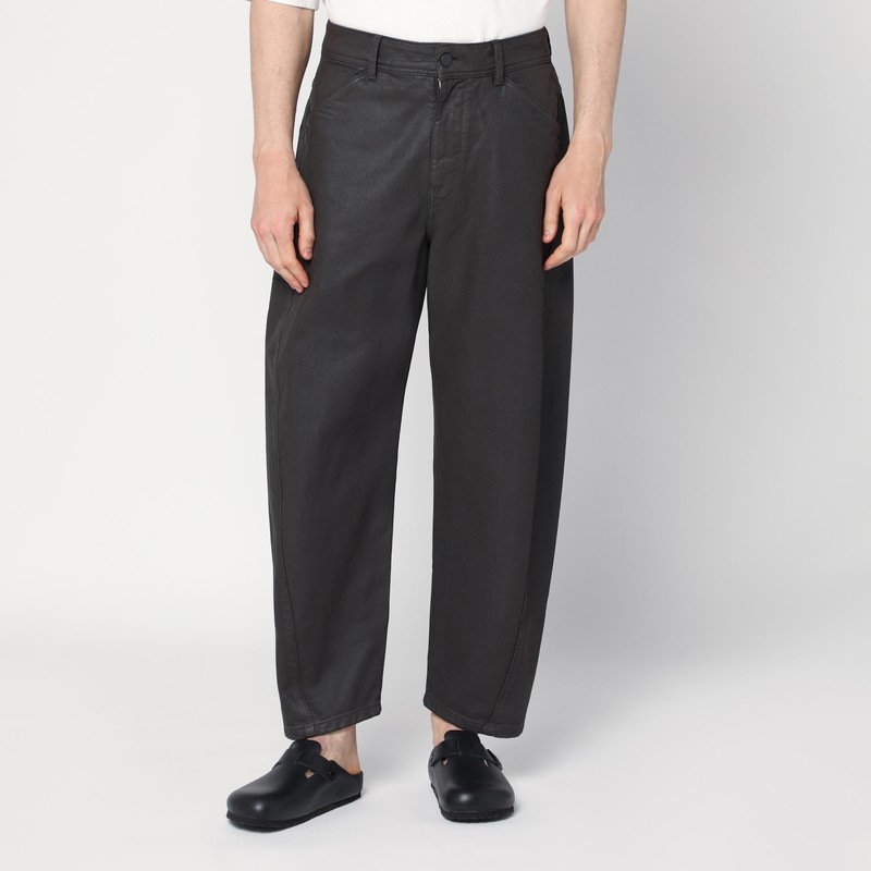 【関税込み】LEMAIRE ブラウン ドロップクロッチ ジーンズ 関税込み】LEMAIRE ブラウン ドロップクロッチ ジーンズ