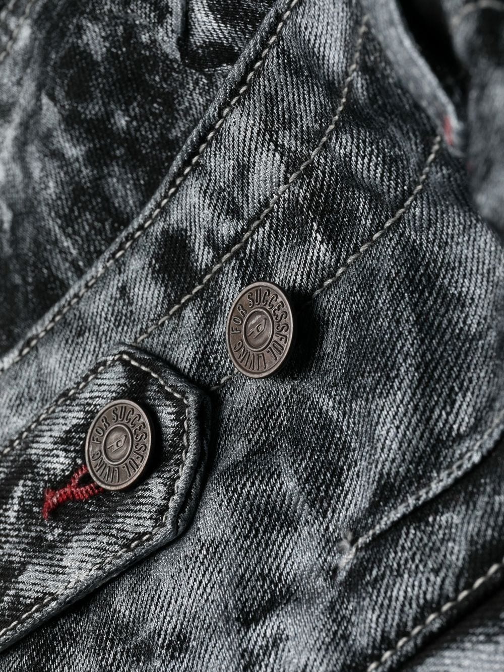 Diesel acid-wash straight-leg jeans farfetch REVERSIBLE