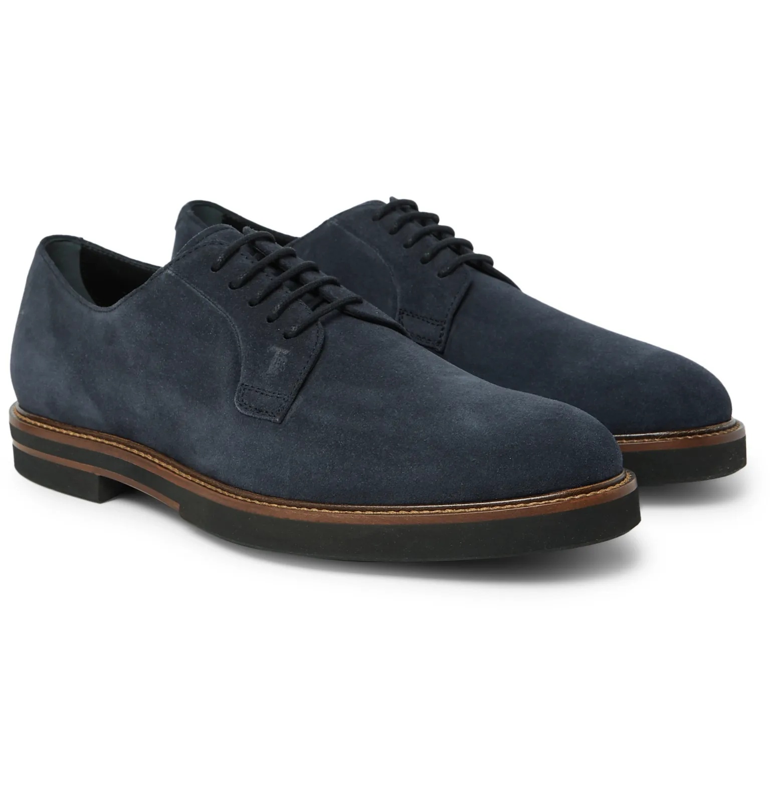 Suede Derby Shoes - 2