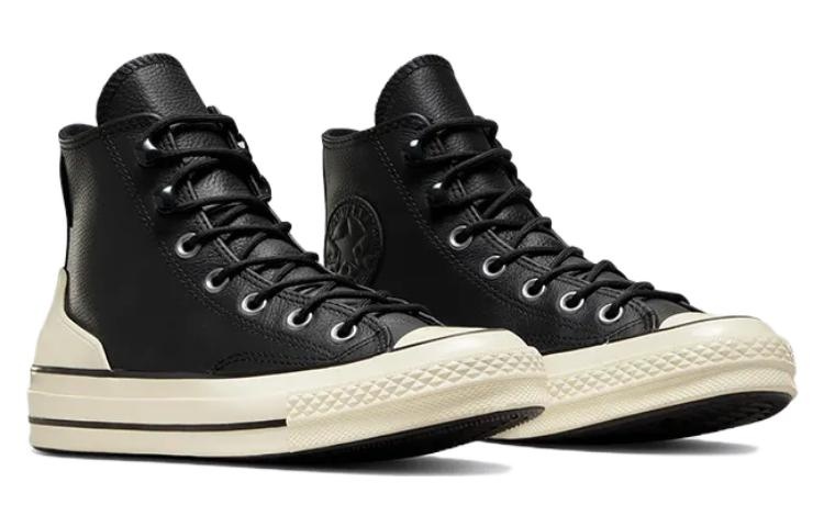 Converse Chuck 70 Leather High 'Black Egret' A05695C - 5