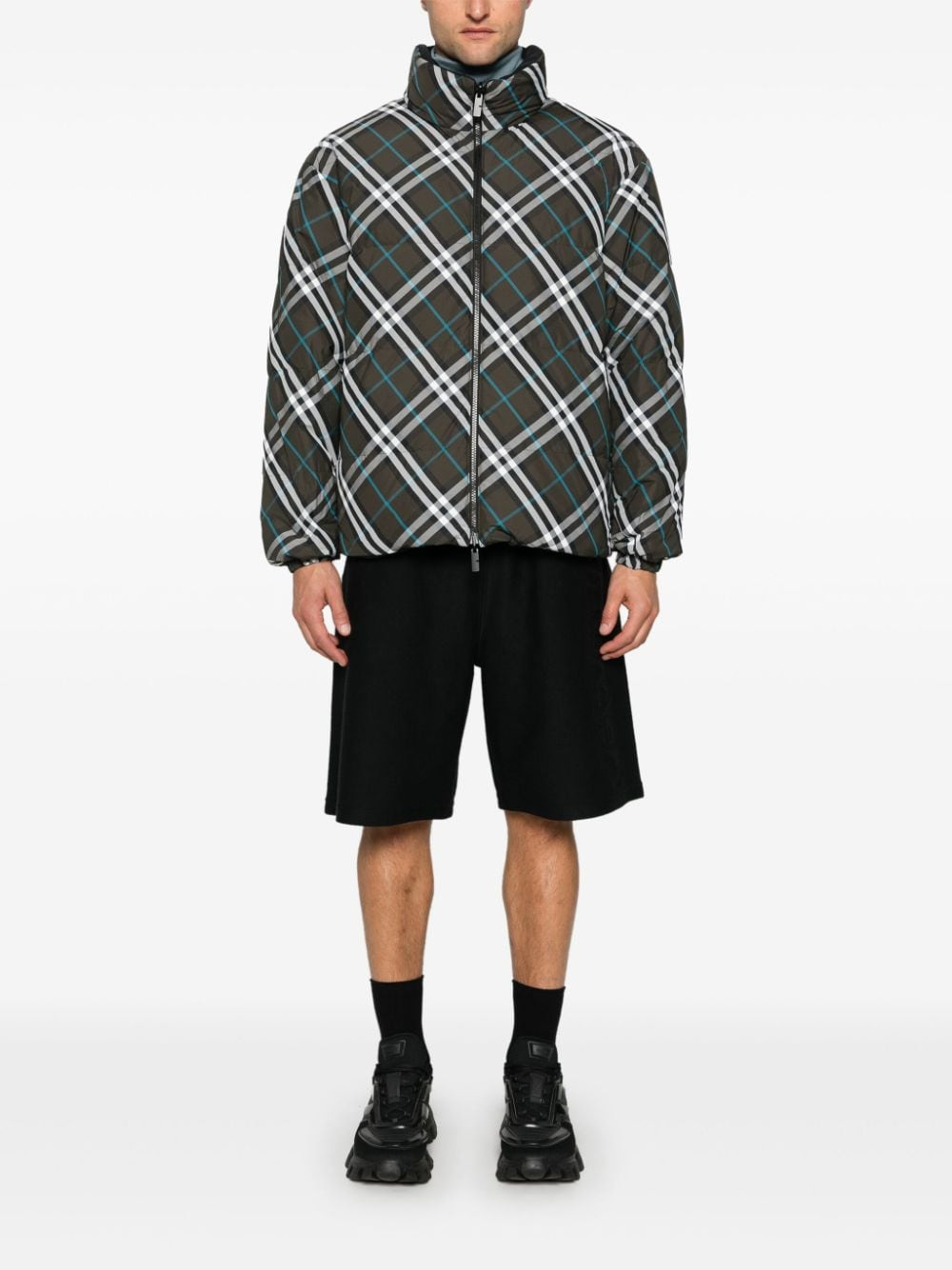 Burberry Men Reversible Check Down Jacket - 6