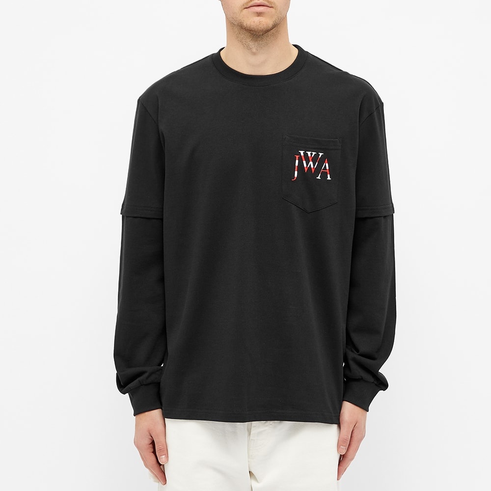 JW Anderson Long Sleeve Trompe L'Oeuil Tee - 4