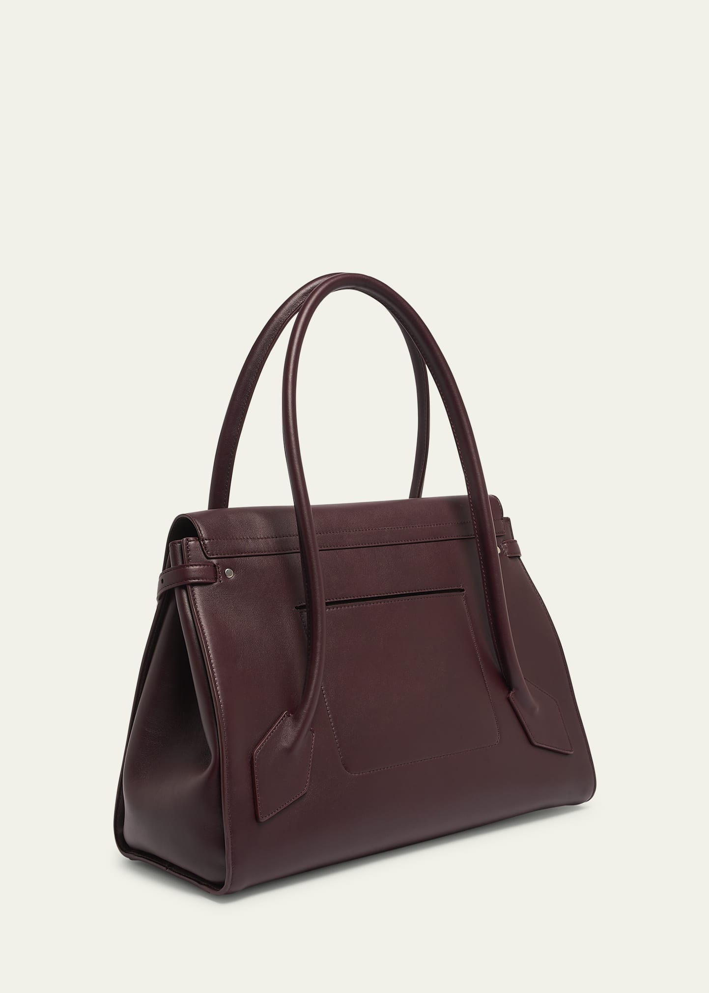 Tate Calf Leather Top-Handle Bag - 3